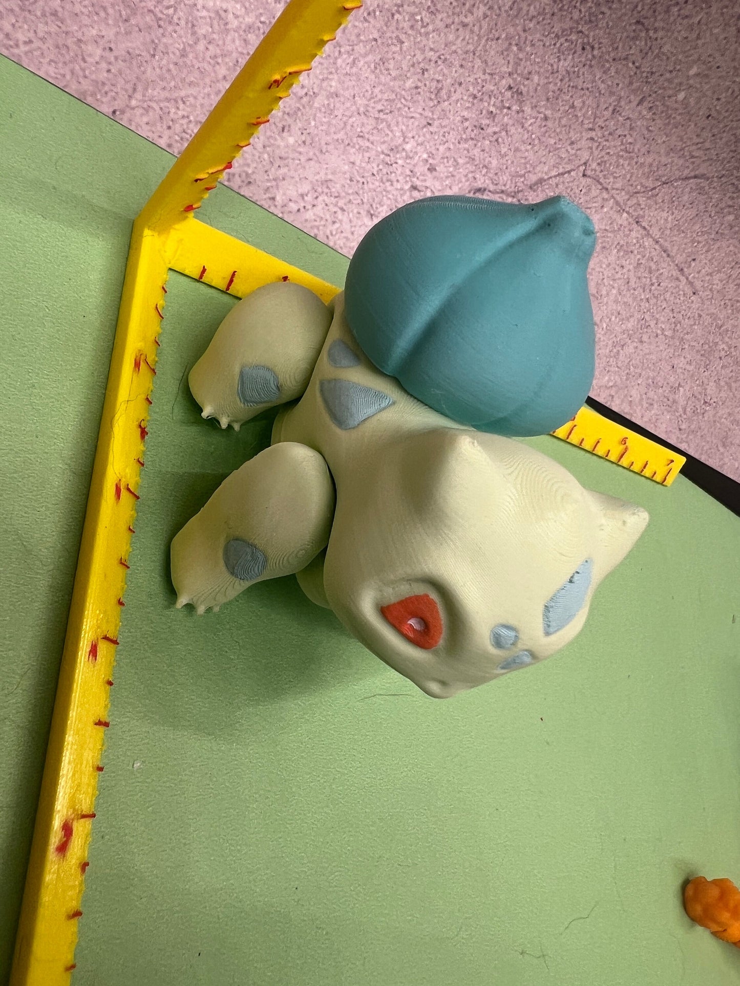 3D Printed Articulate Charmander, Bulbasaur and Squirtle fidget spinner