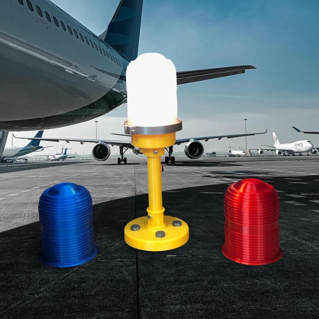 Clear Lens Runway Light Lamp with RGBW LED smart wifi bulb Variant