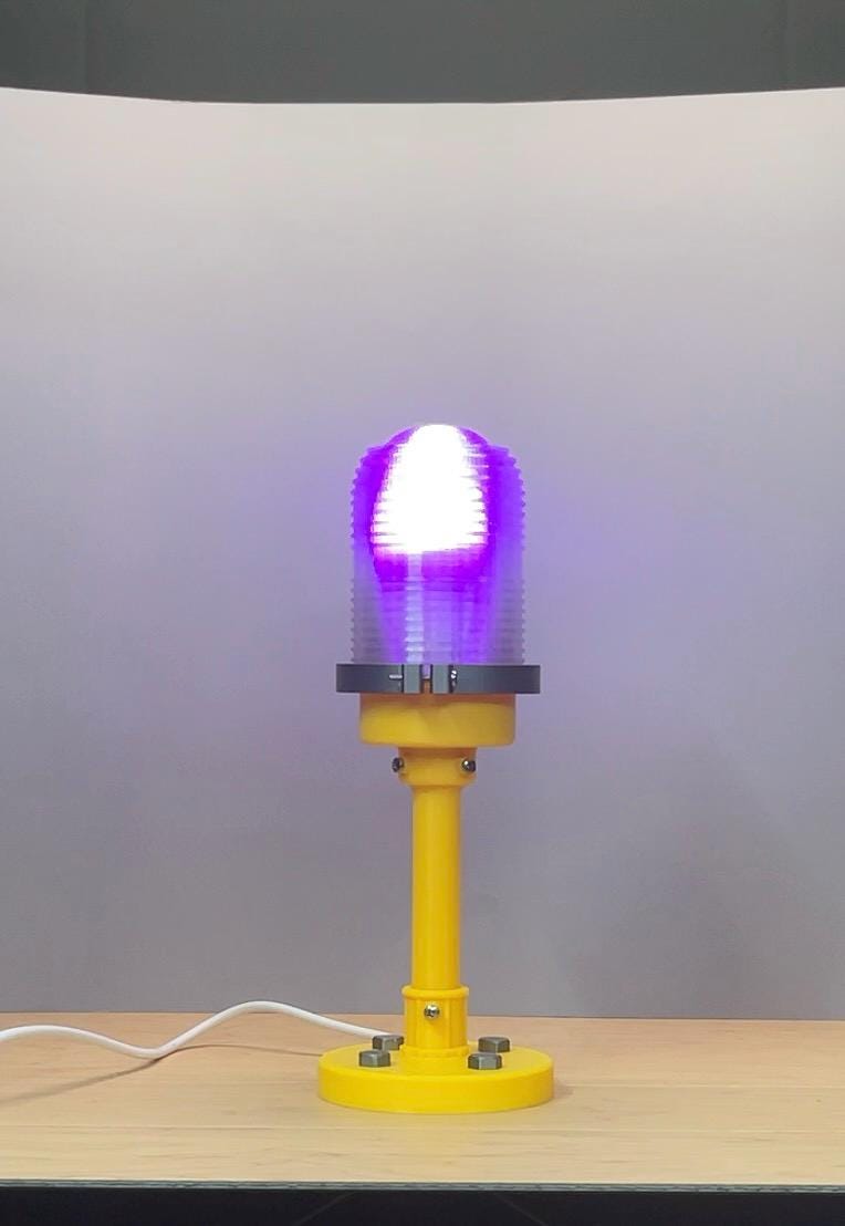 Clear Lens Runway Light Lamp with RGBW LED smart wifi bulb Variant